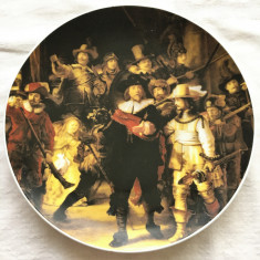 Farfurie - Bareuther - Rembrandt van Rijn - Veghea de noapte