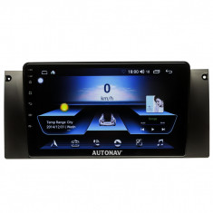 Navigatie BMW E39 AUTONAV Android GPS Dedicata, Model Classic, Memorie 32GB Stocare, 2GB DDR3 RAM, Display 9" Full-Touch, WiFi, 2 x USB, Bluetooth, Qu