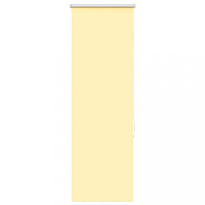 vidaXL Jaluzea cu role opace galben 50x130 cm lățime material 45,7 cm 4012002 foto