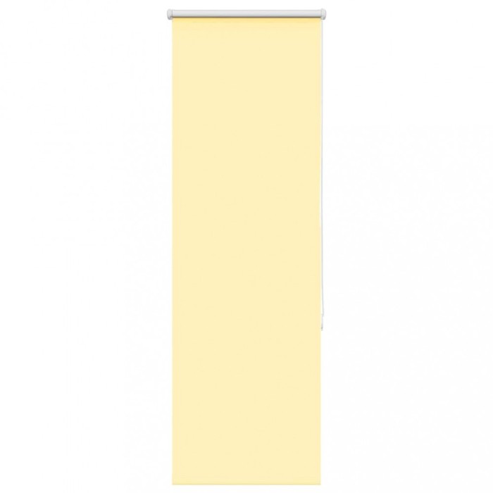 vidaXL Jaluzea cu role opace galben 50x130 cm lățime material 45,7 cm 4012002