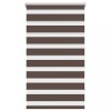 Jaluzea tip zebra, 70 x 120 cm, cafeniu