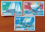 NOUA -ZEELANDA- 1986--"SPORTURI-NAUTICE-"-lot-3v.-=5e-stampilat---Vezi-Scan