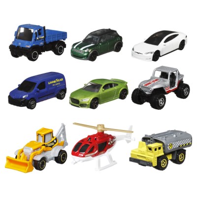 MATCHBOX SET 9 MASINUTE MERCEDES BENZ UNIMOG U300 foto