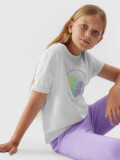 Tricou cu imprimeu pentru fete, 4F Sportswear