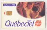 bnk card Cartele telefonice - Canada - QuebecTel 10 $ - rara