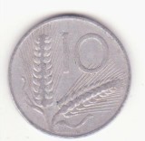 Italia 10 lire 1954 - KM# 93, Sch&ouml;n# 93, Europa, Aluminiu