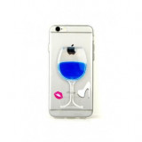 HUSA SILICON LIQUID WINE SAMSUNG G920 GALAXY S6 BLUE