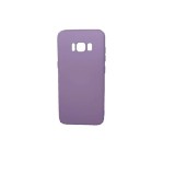 Husa silicon soft-touch compatibila cu Samsung S8 Mov Lila, ALC MOBILE