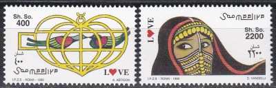 Somalia 1999 - Timbre de felicitare, MNH foto