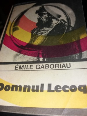 DOMNUL LECOQ-EMILE GABORIAU T 12/ 13 foto