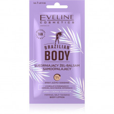 Eveline Cosmetics Brazilian Body gel autobronzant cu efect de întărire 12 ml