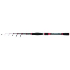 Lanseta carbon telescopica spinning Baracuda Winner 2.7 m A: 5-25 g, 7 tronsoane, pentru salau, biban, clean, pastrav