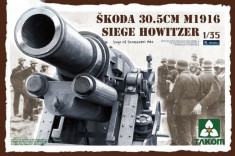 Macheta Takom, Skoda 30.5 cm M1916 Siege Howitzer 1:35 foto