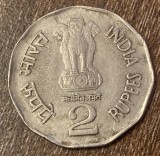 C50 - Moneda foarte veche - India - 2 rupees - 1999