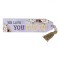 Decorațiune Lemn, Model &quot;We Love You Mom&quot;, Culoare Mov, Dimensiuni 24x6.5 cm