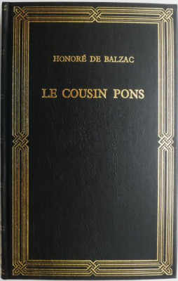 Le cousin Pons &amp;ndash; Honore de Balzac foto