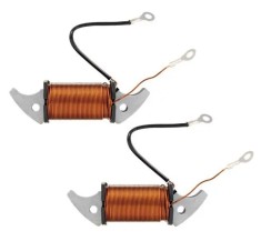 Set bobina aprindere + bobina lumini stator moped Piaggio Ciao &ndash; Bravo &ndash; Boxer &ndash; Si 2T AC 50cc (modelele cu platina)