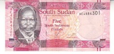 B11 5 - Bancnota foarte veche - Sudan - 5 Pound