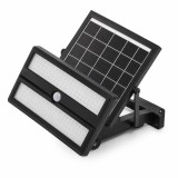Lampă Solară pentru Exterior cu Panou Reglabil, Negru