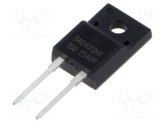 Diodă redresoare Schottky SiC 1,2kV 40A THT ITO220AC SMC DIODE SOLUTIONS