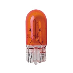 Bec 12V - WY5W - 5W Semnalizare galben soclu sticla W21x95d 1buc Lampa Garage AutoRide foto