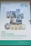Set anual 13 monede 2020 Marea Britanie, Royal mint pack ,Brilliant uncirculated, Europa
