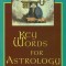 Key Words for Astrology