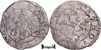 1615, 1 &amp;Ouml;re - Gustav al II-lea Adolf - Regatul Suediei foto