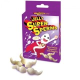 SPENCER &amp; FLEETWOOD - JELLY SUPER SPERM GUMMIES FORMĂ DE SPERMA DE 120 GRAME, SPENCER &amp; FLETWOOD