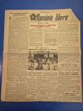 ziarul romania libera 8 iulie 1950 - articolul - ce urmareste politica sionista a emigrarilor in israel , razboiul din coreea