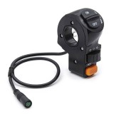 Cumpara ieftin Semnalizator de ghidon, lumini și buton claxon 3F 32 cm ORIGINAL Smartgyro Speedway &amp; Rockway