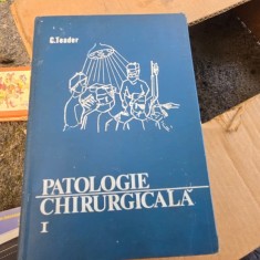 PATOLOGIE CHIRURGICALA , C TOADER Vol.I
