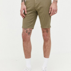 HUGO pantaloni scurți bărbați, culoarea verde 50471182