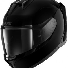 Casca Moto Shark D-Skwal 3 Blank Negru Lucios Marimea XL HE0900E-BLK-XL