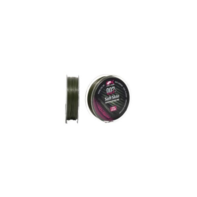 Fir Textil CPK Soft Skin Hooklink 25 Lb Green 10m foto