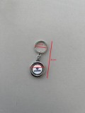 Breloc Auto SCANIA Metal Silicon, Logo Emblema, Accesorii Chei Barbati Femei, Colectie Fan