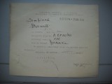 HOPCT DOCUMENT VECHI 320 MINISTERUL INDUSTRIEI COMERT EXTERIOR /BUCURESTI 1936, Documente
