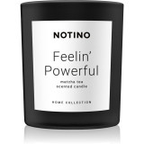 Notino Home Collection Feelin&#039; Powerful (Matcha Tea Scented Candle) lum&acirc;nare parfumată 220 g