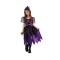 Costum carnaval Vrajitoare Purple Witch pentru copii, marime 120/130 cm ( 6-8 ani)
