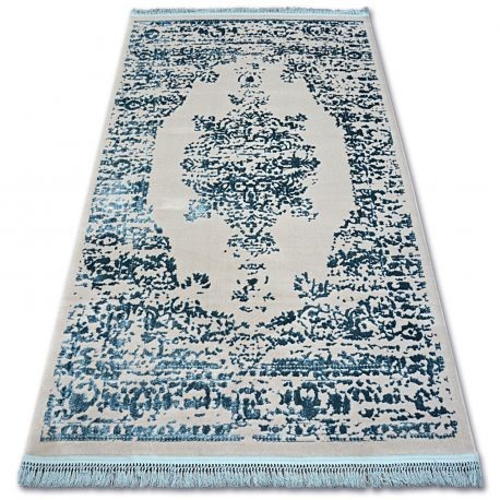 Covor acril Manyas 192AA gri și albastru Franjuri, 160x230 cm