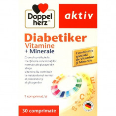 DOPPELHERZ AKTIV DIABETIKER VITAMINE+MINERALE CT*30CPR