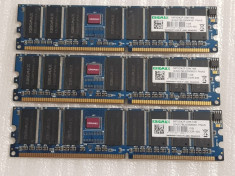 Memorie PC 1Gb Kingmax MPXD42F-D8KT4B PC3200 DDR400 - poze reale foto