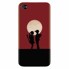 Husa silicon pentru Apple Iphone 4 / 4S, Boy Girl Love Story