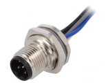 Soclu M12 5-PIN Tată IP67 60V Drept Profibus