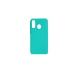 Husa silicon soft-touch compatibila cu Samsung Galaxy A20e, Turquoise, ALC MOBILE