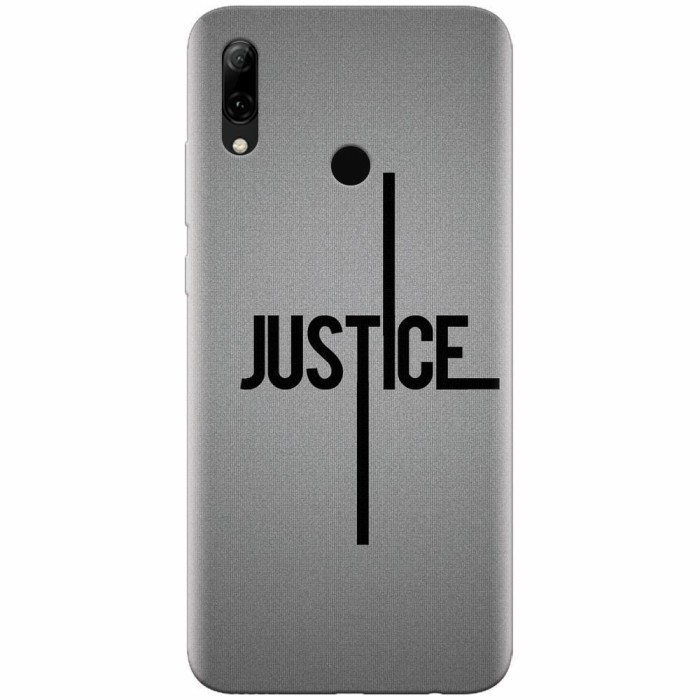Husa silicon pentru Huawei P Smart 2019, Amir Justice Minimalistic Nubheebuccus Text