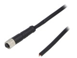 Conector M5 Mufă Mamă 4 PIN IP67 60V 1m
