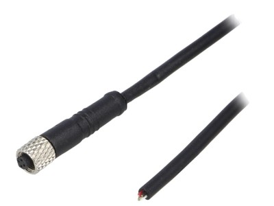 Conector M5 mamă 4 pini IP67 foto