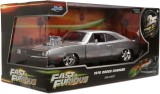 Jada Model Auto Fast &amp; Furious 1970 Dodge Charger R/T Silver 1/24 25th Anniversary Edition