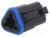 Conector auto, PX0, 3 pini, BULGIN - PX0100S03BK foto